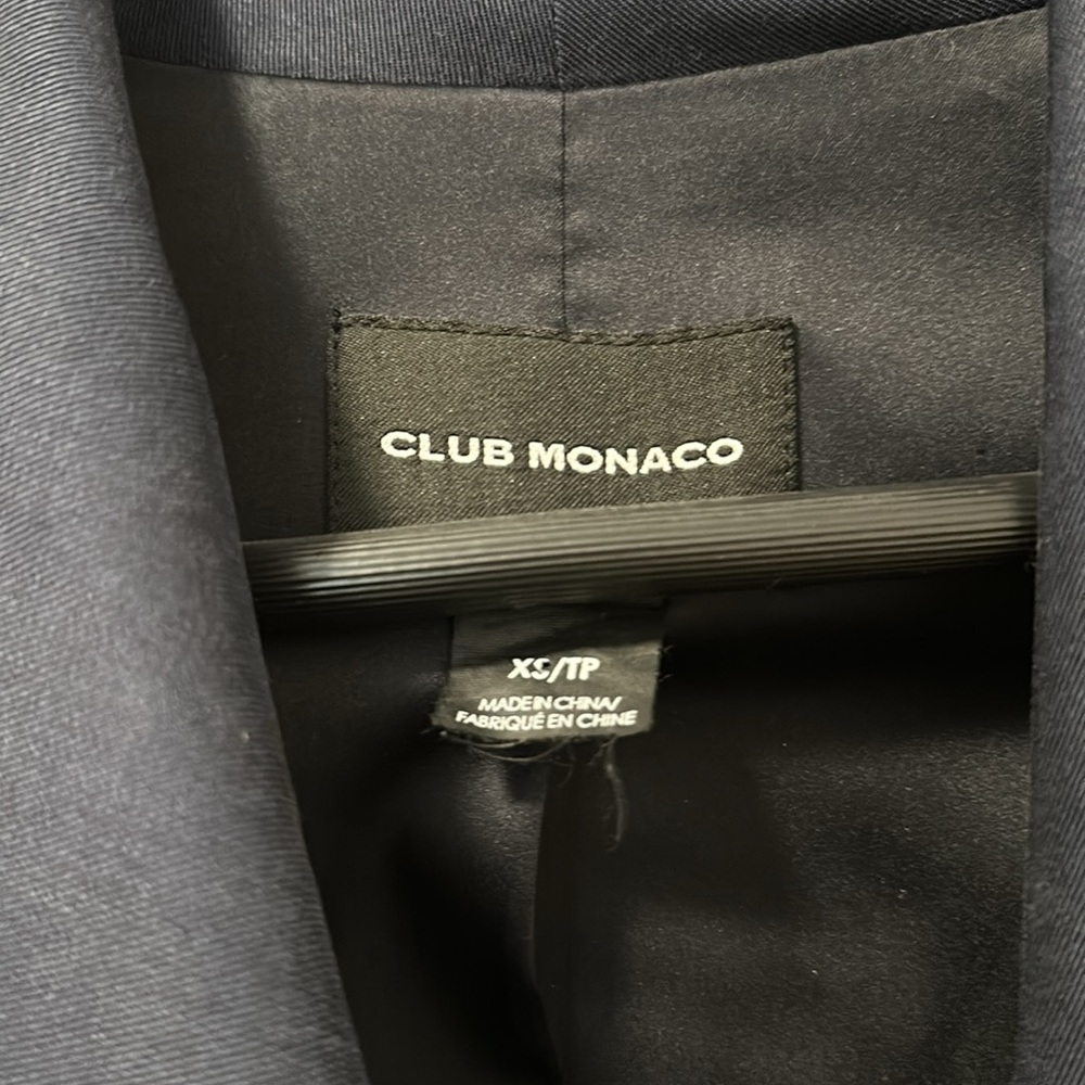 Club Monaco Gideon Trench Coat XS - Picture 3 of 5